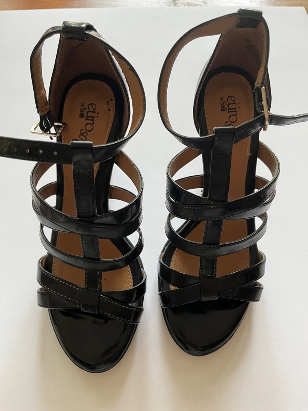 Black Strappy Women's Sandals